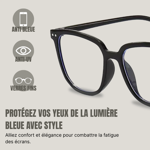 Lunettes Anti-Lumière Bleue – Confort & Style au Quotidien